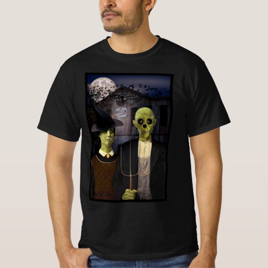 American Gothic Halloween T-shirt (Voorkant)
