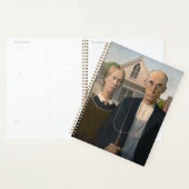 American Gothic : Vie rurale pauvre paysan (Devant avec enveloppe)