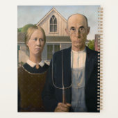 American Gothic : Vie rurale pauvre paysan (Dos)