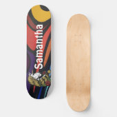 AMERICAN GRAFFIT Persoonlijke Unicorn Skateboard (Voorkant)