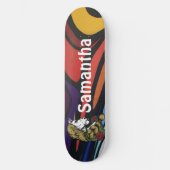 AMERICAN GRAFFIT Persoonlijke Unicorn Skateboard (Voorkant)