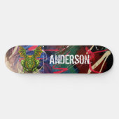 American Graffiti  Personalized Dragon skateboard (Horz)