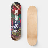 AMERICAN GRAFFITI WARRIOR UNICORN SKATEBOARD (Voorkant)