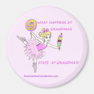 American Granny Magnet Magneet