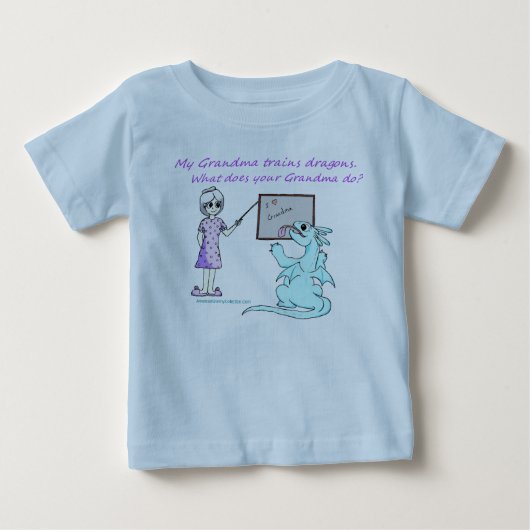 American Granny Training Dragons Romper (Voorkant)