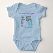 American Granny Training Dragons Romper (Voorkant)