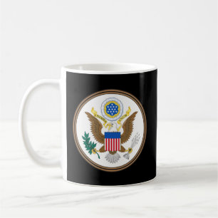 American Great Seal E Pluribus Unum Verenigde Stat Koffiemok