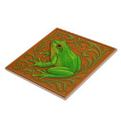American Green Tree Frog - Carreaux en céramique (Côté)