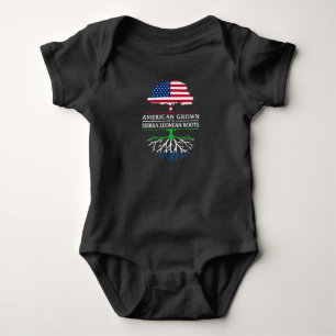 American Grown in Sierra Leonean    RootsSierra Romper