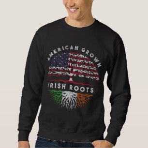 American Grown Irish Roots Ierland Trui