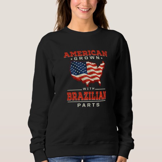 American Grown with Brazilian Parts Patriotic Braz Trui (Voorkant)