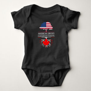 American Grown with Canadian    RootsCanada Design Romper