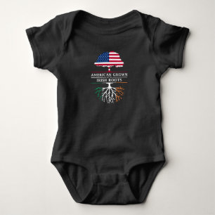 American Grown with Irish RootsIreland Design Romper