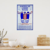 American Guide Week WPA Writers Poster (Keuken)