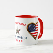 American Heart Coffee Mug (Devant droit)