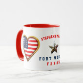 American Heart Coffee Mug (Devant gauche)