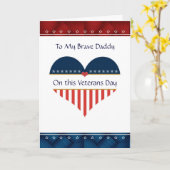 American Heart Daddy - de l'enfant - Carte de jour (Fleur jaune)