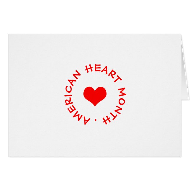 American Heart Month (Devant Horizontal)