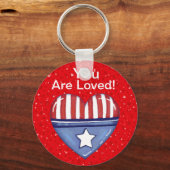 American Heart - SRF Sleutelhanger (Voorkant)