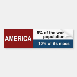 American Heavies Bumpersticker