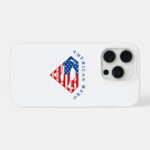 American hero for Super Man iPhone 15 Pro Case iPhone Hoesje (Achterkant horizontaal)