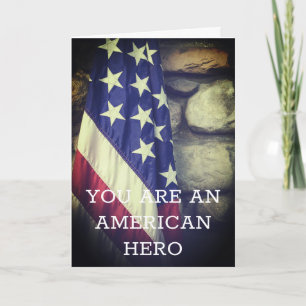 American Hero Veterans Day Kaart