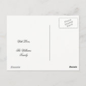 American History First Dames of the USA  Briefkaart (Achterkant)