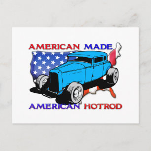 American Hotrod Chopped Briefkaart