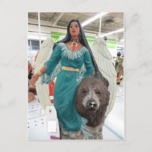 American Indian Angel Briefkaart