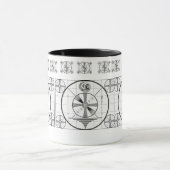 American Indian Head Television Test Pattern Mok (Midden)