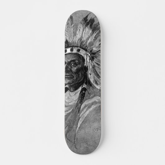 American Indian Skateboard (Devant)
