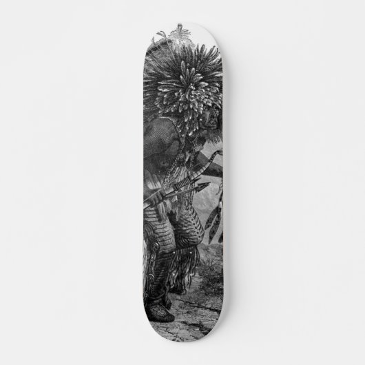 American Indian Skateboard (Devant)