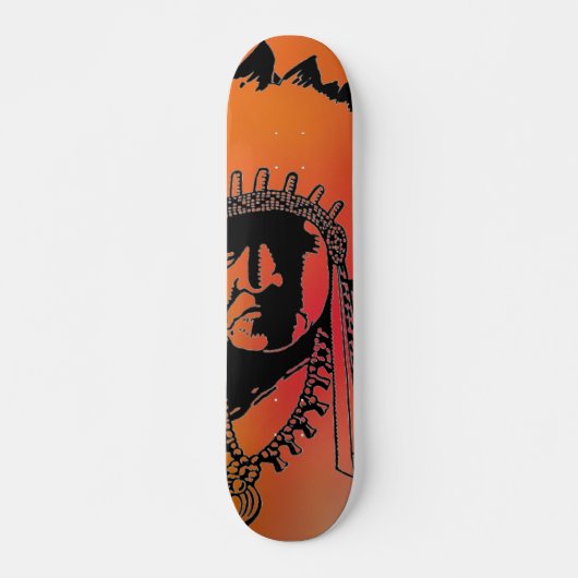American Indian Skateboard (Devant)