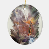 American Indian Wedding Night Vignette Keramisch Ornament (Links)