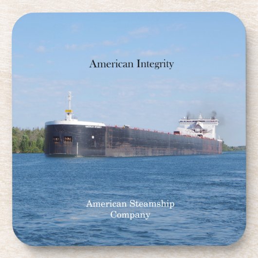 American Integrity ensemble de 6 dessous de verre (Devant)