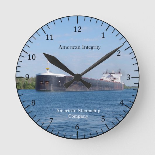 American Integrity klok (Voorkant)