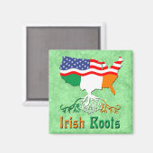 American Irish Roots Magnet (Recto/Verso)