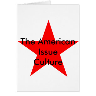 American Issue Culture Star Red