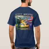 American Karting terug logo T-shirt (Achterkant)