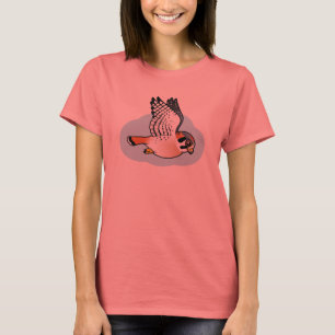American Kestrel in vlucht T-shirt