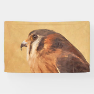 American Kestrel Painting - Original Bird Art Spandoek