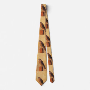 American Kestrel Painting - Original Bird Art Stropdas