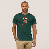 American Kestrel Santa T-shirt (Voorkant volledig)