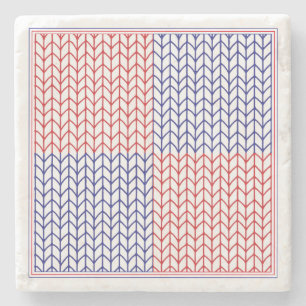 AMERICAN KNIT Marmer Steen Onderzetter