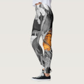 American Lady Butterfly on Blossom Leggings (Links)