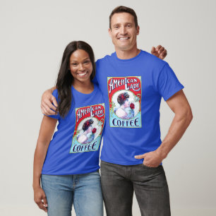 American Lady Coffee T-shirt