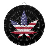 American Leaf Dart Board Dartbord (Voorkant)