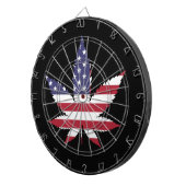 American Leaf Dart Board Dartbord (Voorkant Rechts)