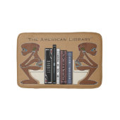American Library Grappige Badkamer Decor Gepersona Badmat (Voorkant)