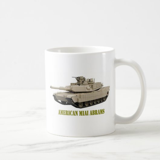 AMERICAN M1A1 ABRAMS TANK KOFFIEMOK (Rechts)